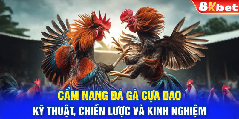 Cẩm Nang Đá Gà Cựa Dao: Kỹ Thuật, Chiến Lược và Kinh Nghiệm